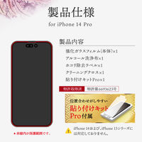 MSソリューションズ iPhone 14 Pro 全画面保護 ブルーライトカット GG-IP22FGB 1個