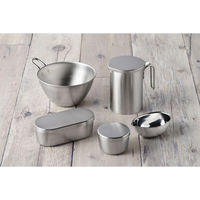 ヨシカワ ステンレス まるなが缶 容量230ml AN0203 1セット(5個)（直送品）