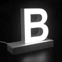 アクリサンデー ａｂｃＭＩＸ　マグネット連結文字　ＨＡ７５シリーズ　アルファベット大文字　【Ｂ】 111942 1個（直送品）