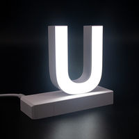 アクリサンデー ａｂｃＭＩＸ　マグネット連結文字　ＨＡ７５シリーズ　アルファベット大文字　【Ｕ】 111961 1個（直送品）