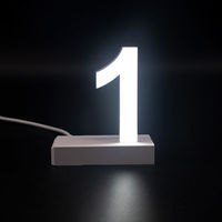 アクリサンデー ａｂｃＭＩＸ　マグネット連結文字　ＨＡ７５シリーズ　数字　【１】 111968 1個（直送品）