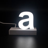 アクリサンデー ａｂｃＭＩＸ　マグネット連結文字　ＨＡ７５シリーズ　アルファベット小文字　【ａ】 111977 1個（直送品）