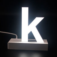 アクリサンデー ａｂｃＭＩＸ　マグネット連結文字　ＨＡ７５シリーズ　アルファベット小文字　【ｋ】 111985 1個（直送品）