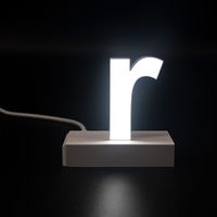 アクリサンデー ａｂｃＭＩＸ　マグネット連結文字　ＨＡ７５シリーズ　アルファベット小文字　【ｒ】 111990 1個（直送品）