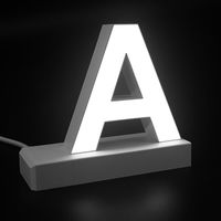 アクリサンデー ａｂｃＭＩＸ　マグネット連結文字　ＨＡ１００シリーズ　アルファベット大文字　【Ａ】 112005 1個（直送品）