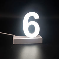 アクリサンデー ａｂｃＭＩＸ　マグネット連結文字　ＨＡ１００シリーズ　数字　【６】 112037 1個（直送品）