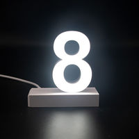 アクリサンデー ａｂｃＭＩＸ　マグネット連結文字　ＨＡ１００シリーズ　数字　【８】 112039 1個（直送品）