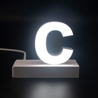 アクリサンデー ａｂｃＭＩＸ　マグネット連結文字　ＨＡ１００シリーズ　アルファベット小文字　【ｃ】 112043 1個（直送品）