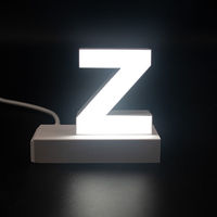 アクリサンデー ａｂｃＭＩＸ　マグネット連結文字　ＨＡ１００シリーズ　アルファベット小文字　【ｚ】 112061 1個（直送品）