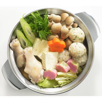 ヨシカワ 土鍋風ステンレス鍋 もみじ17cm IH対応 1214825 1個（直送品）