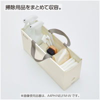 コクヨ キャリーボックス＜NEOS＞ A4ハーフ オフホワイト A4PH-NELFM-W 1個