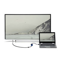 サンワサプライ HDMI-VGA変換アダプタ(HDMI Aオス-VGAメス) AD-HD24VGA 1個（直送品）