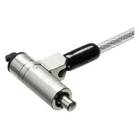 サンワサプライ スロット標準&nano対応セキュリティワイヤー(シリンダ錠) SL-91 1個（直送品）