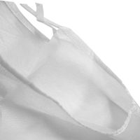 【アウトレット】アイソレーションガウン(ラミあり)　ホワイト　1袋（10枚入） イデアルサービス【終売品】