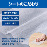 ウェットティッシュ　除菌シート エリエール 除菌 ウイルス除去ボックス 詰替 1パック（40枚入×10個）大王製紙