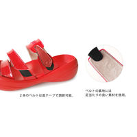 リゲッタ リゲッタカヌー カープ メンズ レッド S BCBF5137HC-RED-S 1足　サンダル（直送品）