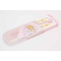 オーエスケー トリオセット スプーン フォーク 箸 スライド式 リラックマ 子供 317200 1個（直送品）