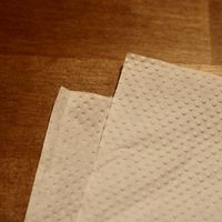 ペーパータオル キッチンペーパー 開け口が横にあるペーパータオル ヤギ柄3つ折り 1ケース(20個)