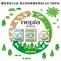 ティッシュペーパー 200組（5箱入）ネピeco ティシュ 王子ネピア　1ケース(60箱:5箱入×12パック)