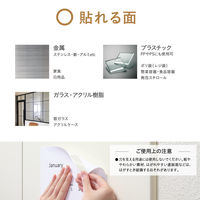 ニトムズ エコロジカル はがせる両面テープ 多用途接着用 幅15mm×長さ10m TT0001 1巻