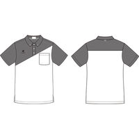 明石スクールユニフォームカンパニー ボタンダウンシャツ ピンク杢×ネイビー S UZL3202-9-S 1枚（直送品）