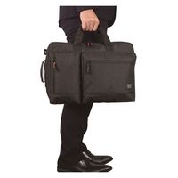 ナカバヤシ 3WAYキャリングバッグ/ブラック CB-276BK 1個