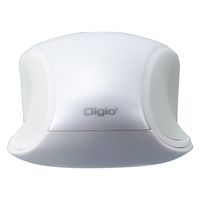 ナカバヤシ ５静音３ボタンＢｌｕｅＬＥＤマウスホワイト MUS-BKT174W 1個（直送品）