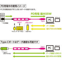 ナカバヤシ ＵＳＢ５ポート変換アルミハブグレー UH-C3245GY 1個（直送品）