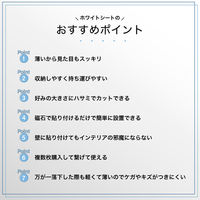 アスカ 抗菌ホワイトボードシート 180×260mm ミニ AWM13 1セット(2枚)