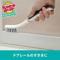 スリーエム(3M) スコッチブライト バスシャイン すきまブラシ お風呂掃除 抗菌 目地 壁 すきま B-511J  (1個入)
