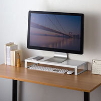 サンワサプライ 木製机上ラック(W600・ホワイト) MR-LC312W 1個