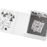 ヘッズ グラットンベアブック型ギフトBOX-M(10枚) GLB-BGM 1セット(5パック×10枚)（直送品）