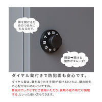 住まいスタイル エン 木目調フラップ壁掛けポスト 幅325×奥行145×高さ425mm グレー PST-003GRY 1台（直送品）