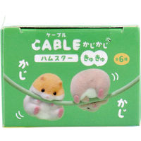 エール フィギュア ケーブルかじかじ ハムスター きゅきゅ BOX 1個入 4589469848577 1個入×12セット（直送品）