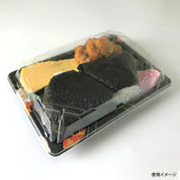 寿司容器　BS長戸24 京扇本体　1200枚(50枚×24) 0691124009635　シーピー化成（直送品）