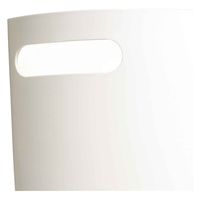 伊勢藤 ゴミ箱 壁掛けダストボックス 9L ホワイト 222585 1個