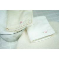 旭紡績 フェイスタオル 泉州 34×80cm いとやのタオル オーガニックコットン 日本製 乳白 327644 1個（直送品）