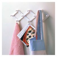 タイガークラウン 壁掛け フック エリアチャームハンガー 伸縮 363765 1個（直送品）