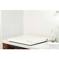 池永鉄工 コンロカバー 60cm用 鍋フタキャッチャー付き ホワイト 334959 1個（直送品）