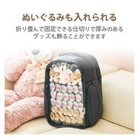 リュック バックパック 痛バッグ Mサイズ ビジネス 推し活 撥水加工 ブラック BM-OGBP02MBK エレコム 1個