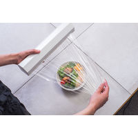 イデア ラップケース ブラック 100m巻対応 業務用