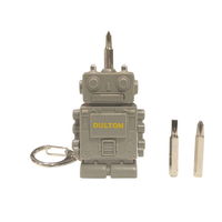 ダルトン ミニドライバーセット DULTON ロボット キーホルダー グレー 308393 1個（直送品）