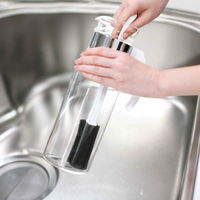 ワイズ ボトル洗い ミニボトルも洗いやすい スポンジ取り外し可 329748 1個（直送品）