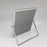 パラデック ミラー 高さ19.5cm 卓上 角度調節 スタンドミラー アルミミラー 鏡 かがみ 化粧鏡 330848 1個