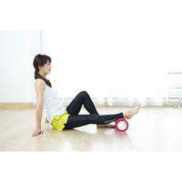 トーン ストレッチ ローラー tone でこぼこストレッチローラー フィットネス 運動 ピンク 347230 1個（直送品）