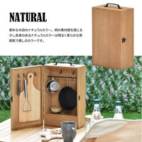 B.Bファニシング アウトドア キッチンツールボックス【ナチュラル】 ONOD0084TENAT 1台（直送品）