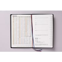 高橋書店 【2023年4月版】ビジネス手帳1 手帳判 片側1週間+ノート 月曜始まり 黒 800 1冊（直送品）