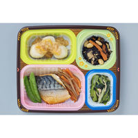 【施設・給食・食事】武蔵野フーズ 健康美膳（塩分・カロリー調整食） 魚介のおかずセット 1セット（14食：7食入×2箱） N-4　（直送品）