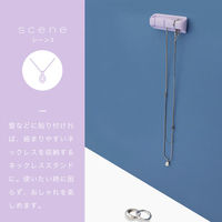 MOTTERU シリコン製ソフトタッチケーブルクリップ sofumo ペールカラー MOT-CBCLIP02-PL 1個