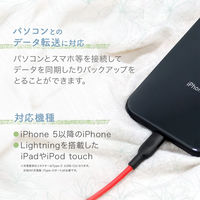 オウルテック PD60W柔らかいType-CtoLightningケーブルホワイト1.2m OWL-CBKLTCSR12-WH 1個